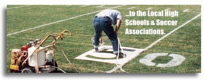 High school sports field paints